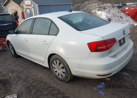 2015 Volkswagen Jetta 2.0L S from USA, damaged, VIN 3VW2K7AJ4FM347174